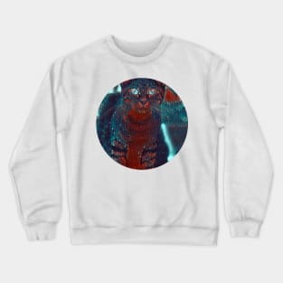 Bright-Eyed mycat, revolution for cats Crewneck Sweatshirt